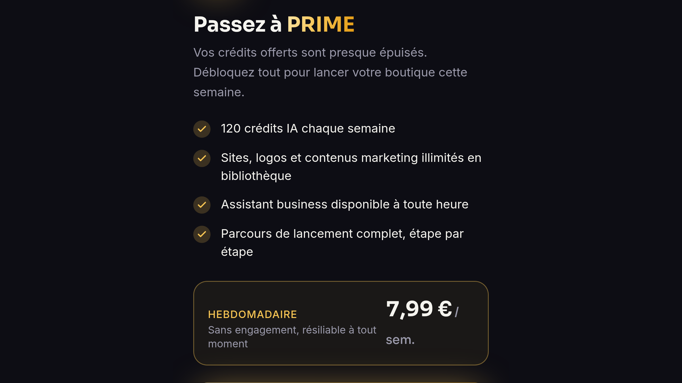 Paywall déclenché au bon moment