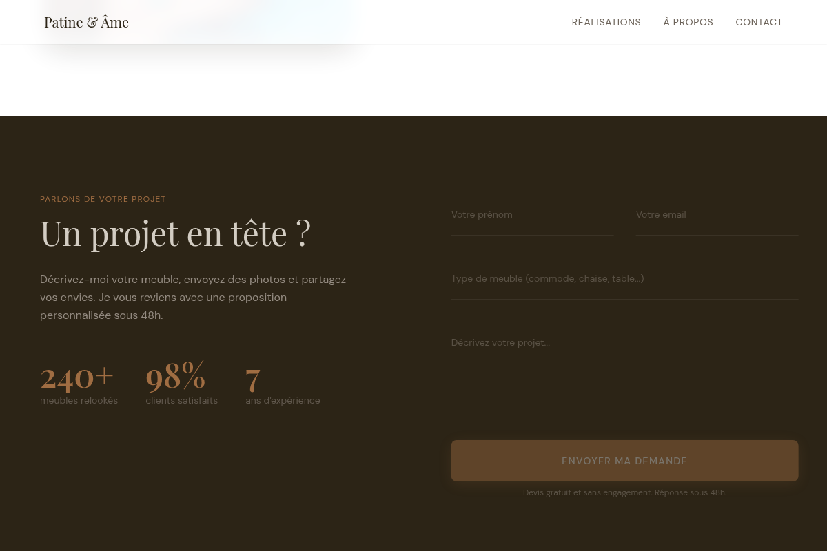 Compteurs et demande de devis