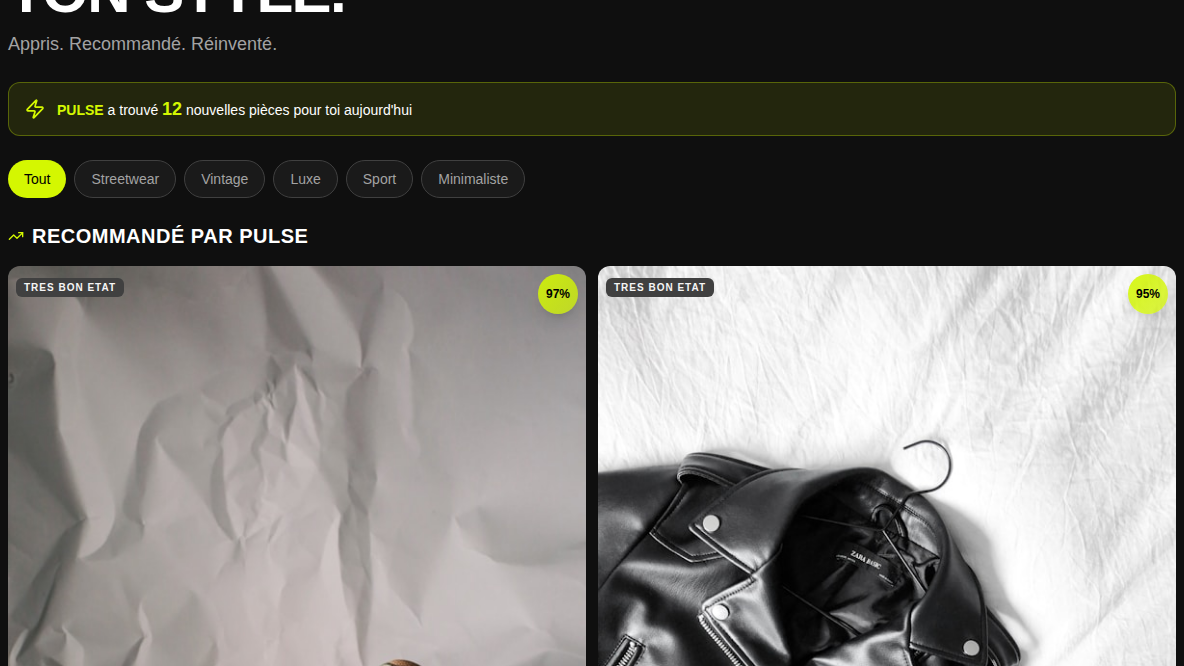Score de match PULSE