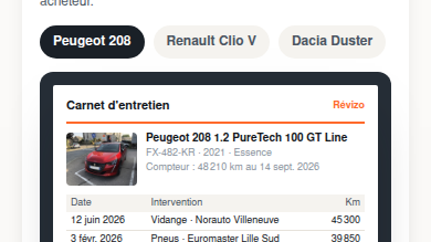 Carnet exportable en PDF