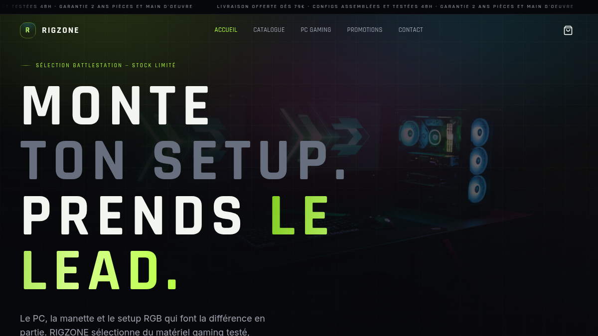 Identité HUD noir/volt