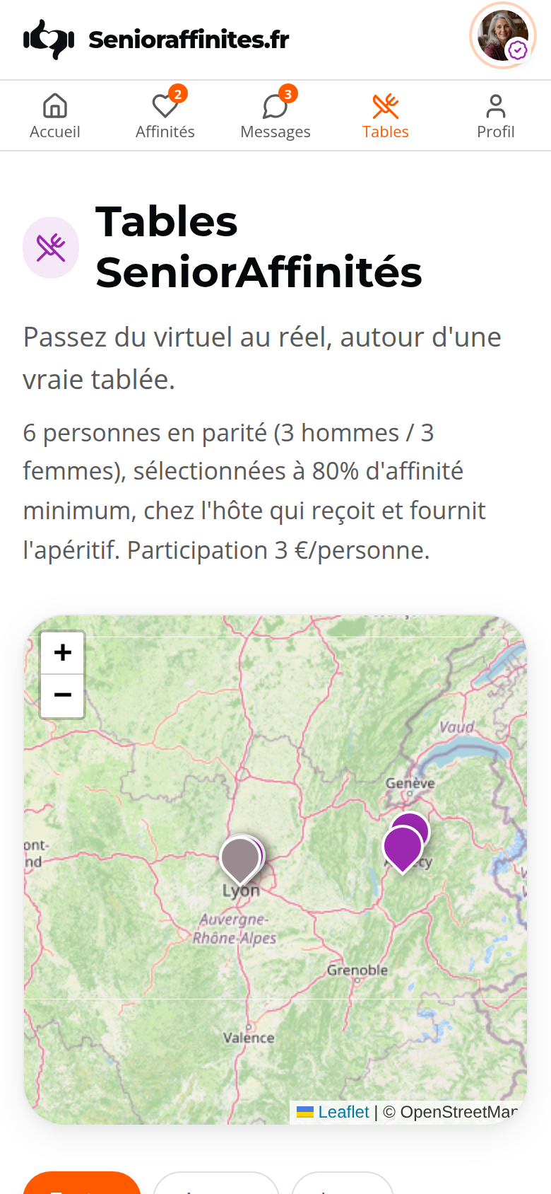 Les Tables : passer du virtuel au réel