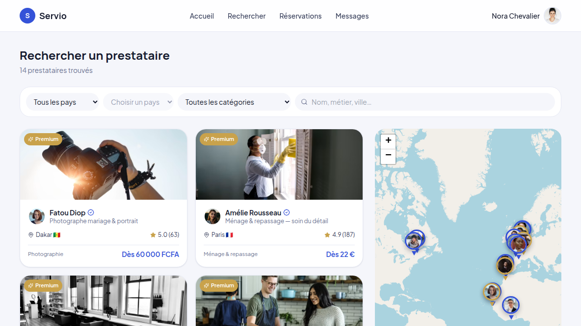 Badges de confiance vérifié / premium