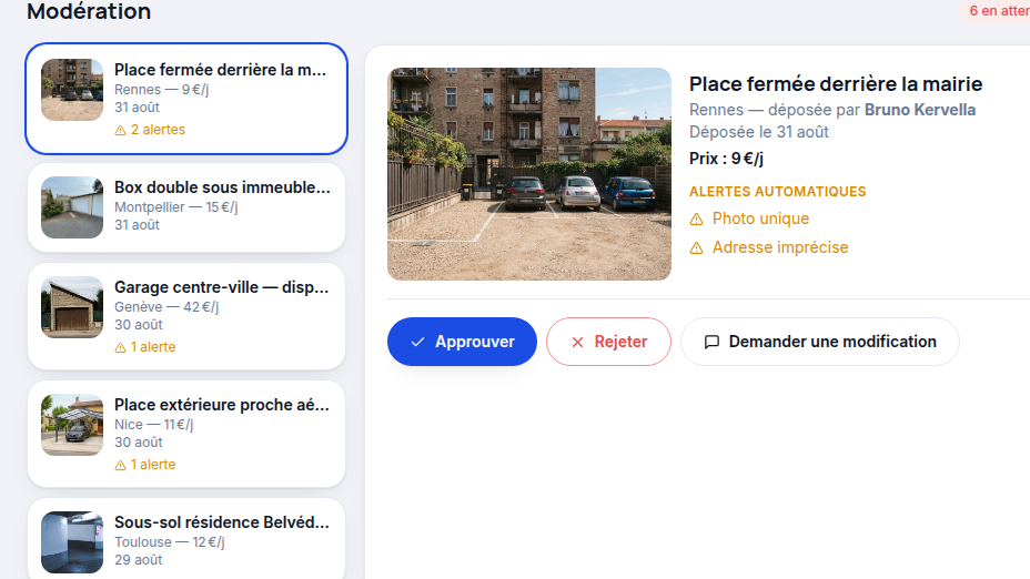 Détection automatique d'annonces suspectes