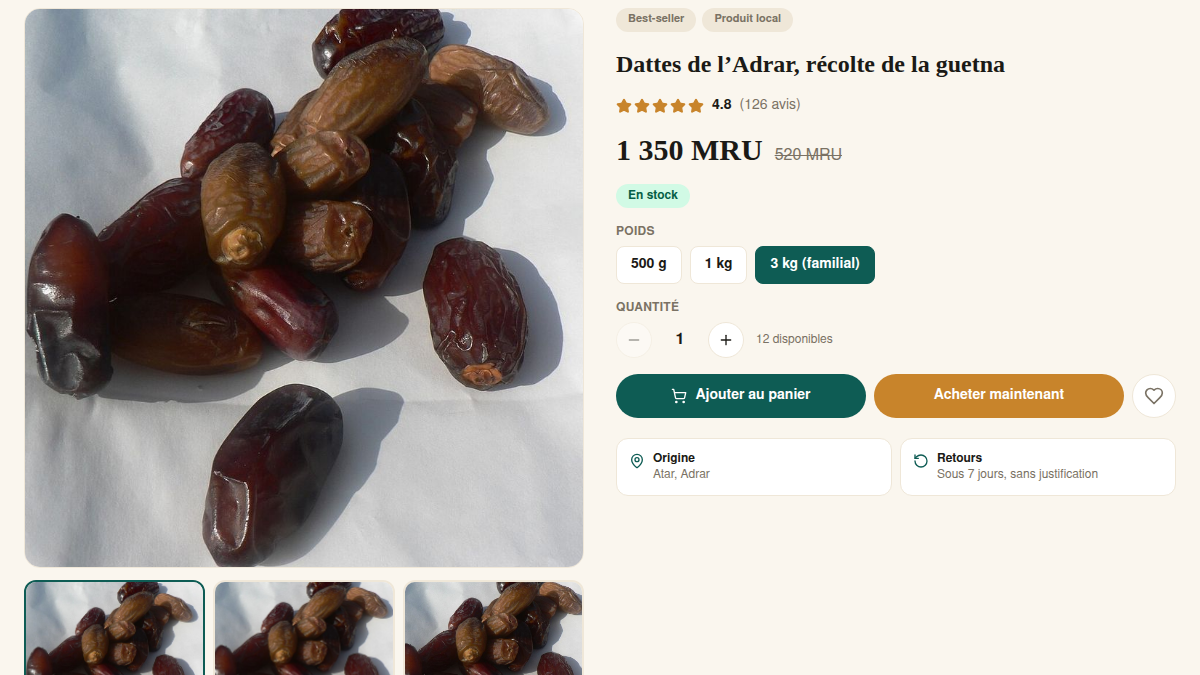 Variantes avec prix dynamique