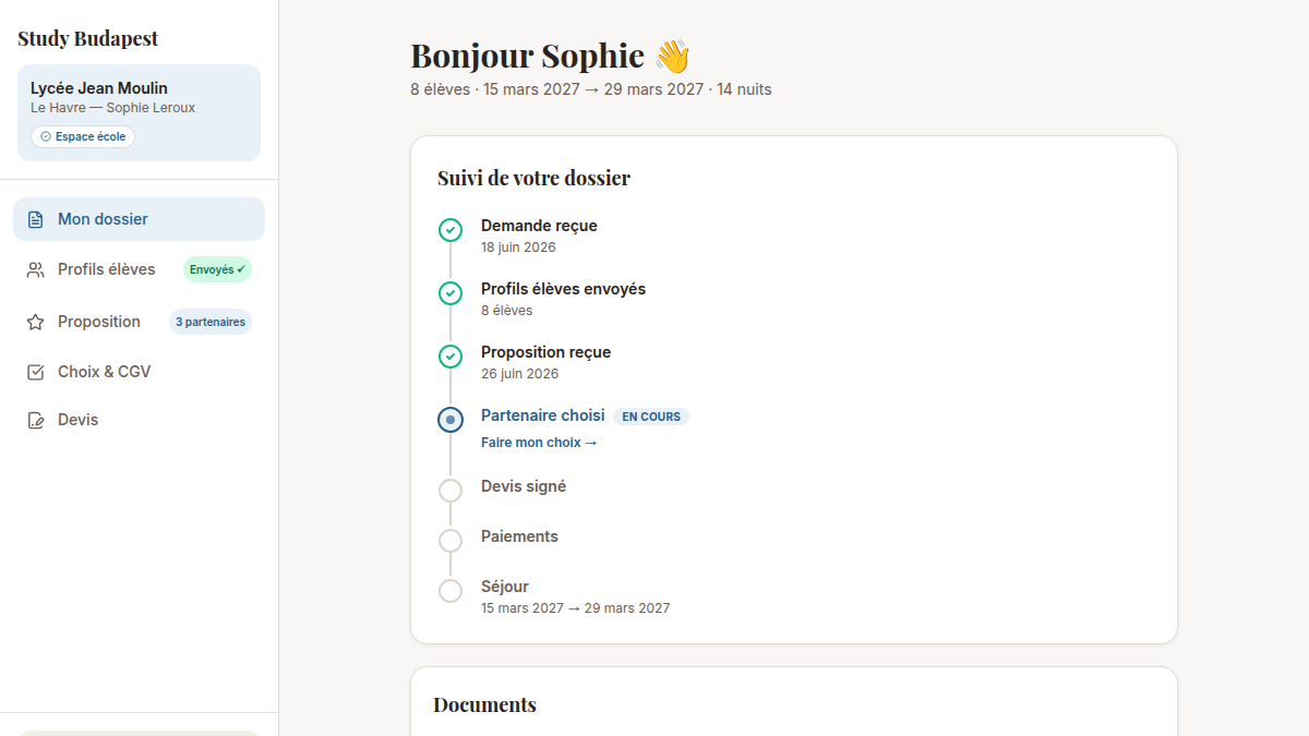 Suivi de dossier en libre-service