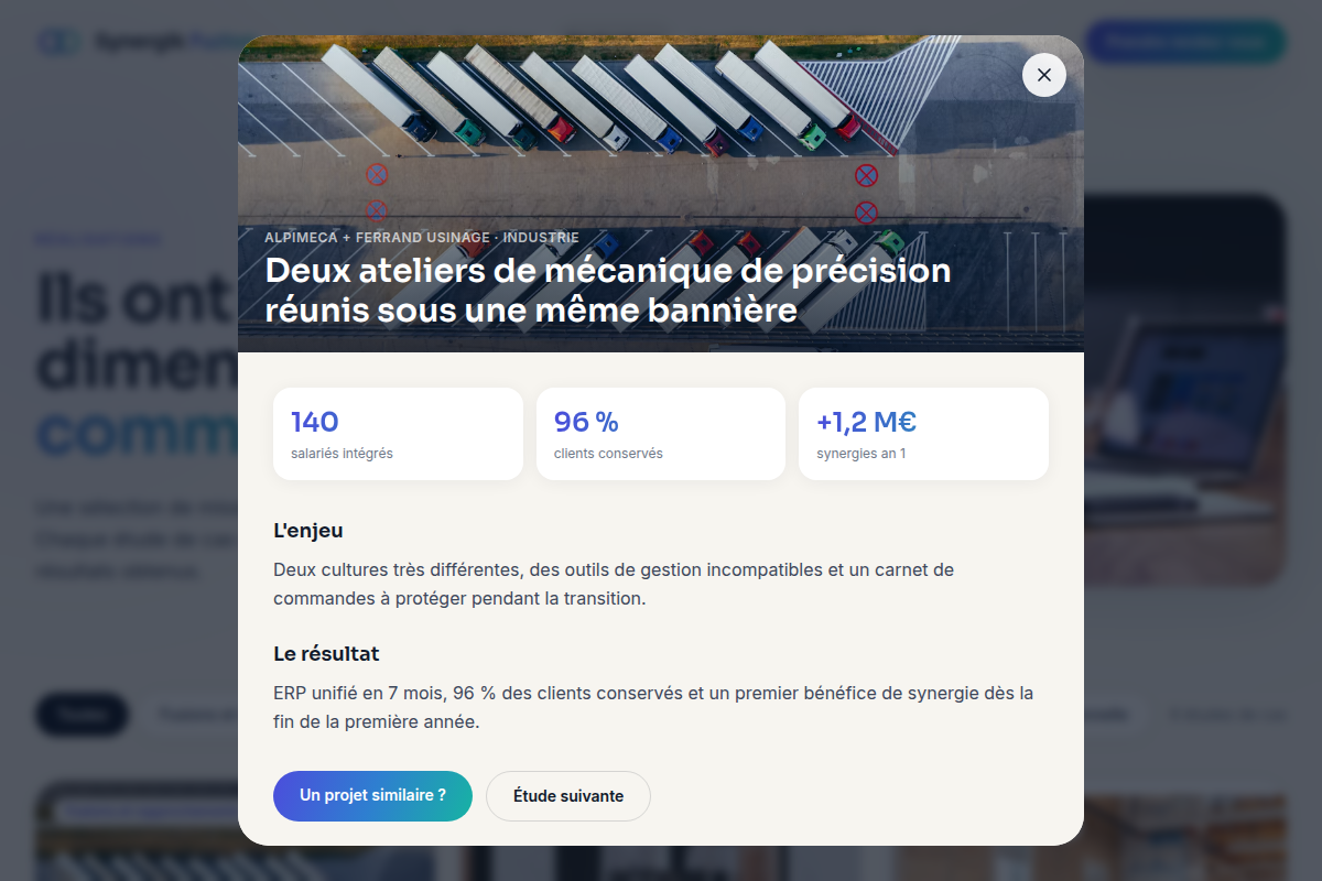 Étude de cas : KPI, enjeu, résultat