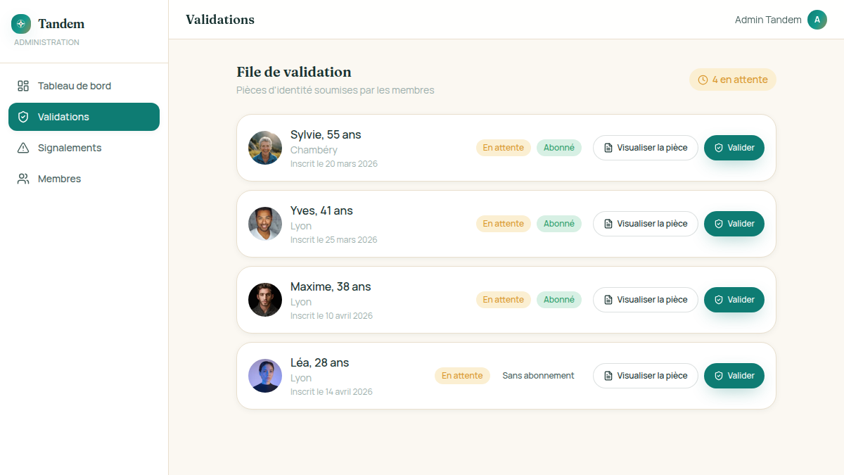 Confiance vérifiée