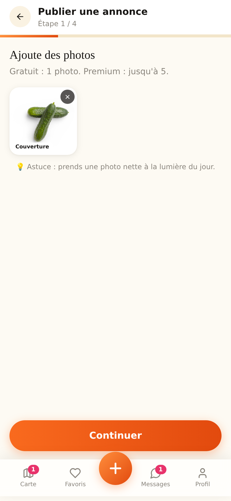Publier une annonce en 4 étapes