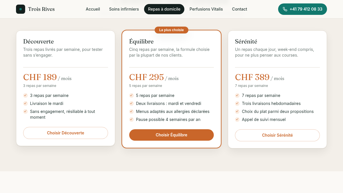 Formule best-seller mise en avant