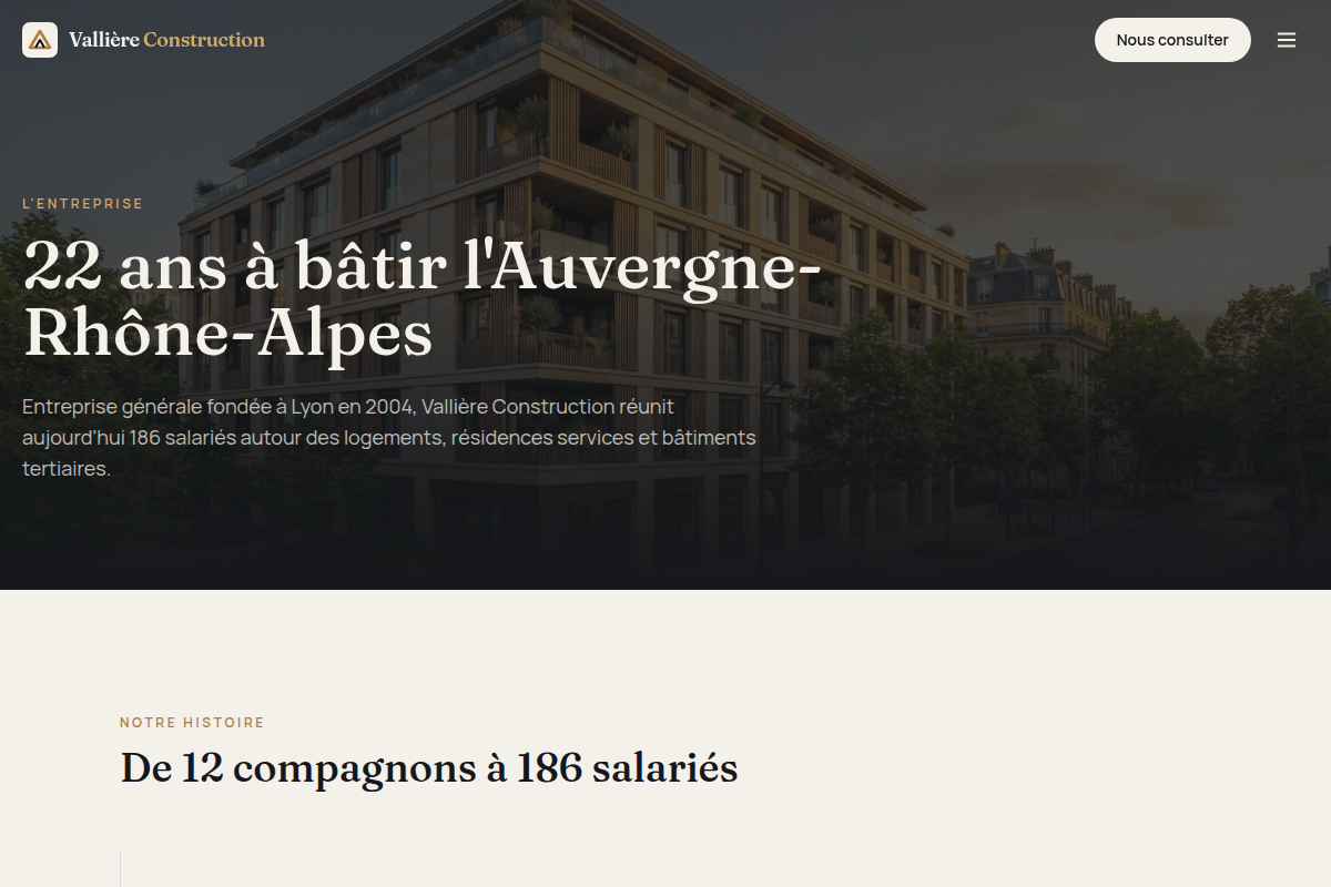Présentation de l'entreprise