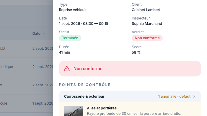 Preuve chiffrée par anomalie