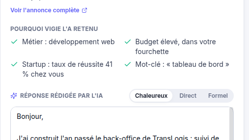 Scoring expliqué, pas une boîte noire
